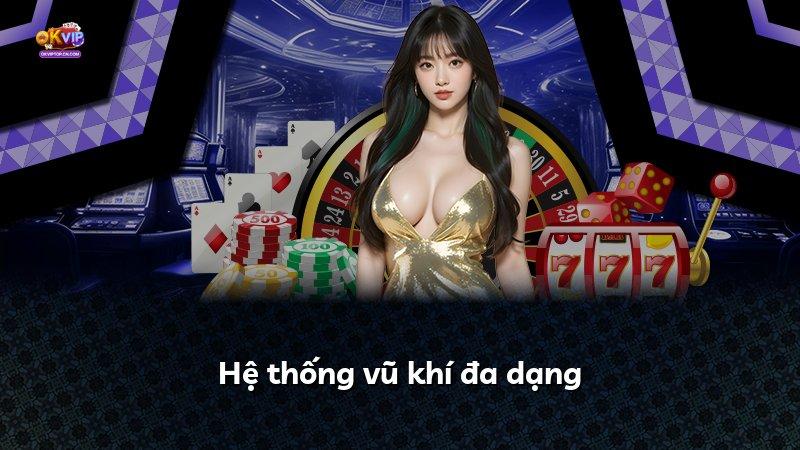 Hệ thống vũ khí đa dạng
