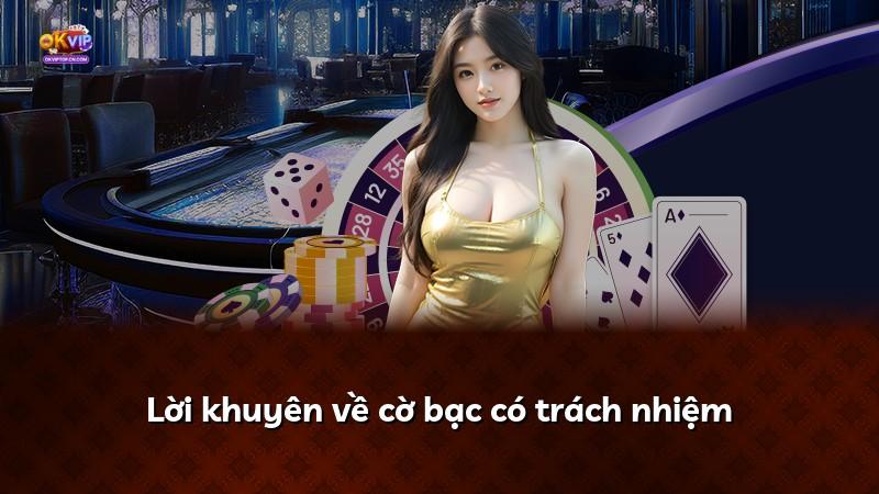 Lời khuyên về cờ bạc có trách nhiệm