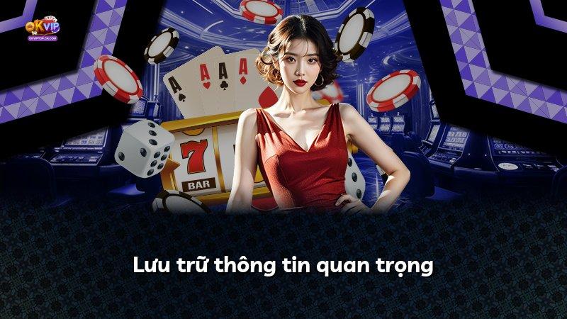 Lưu trữ thông tin quan trọng