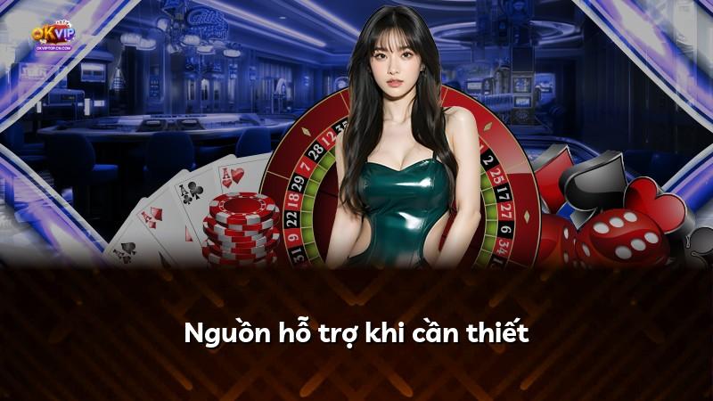 Nguồn hỗ trợ khi cần thiết